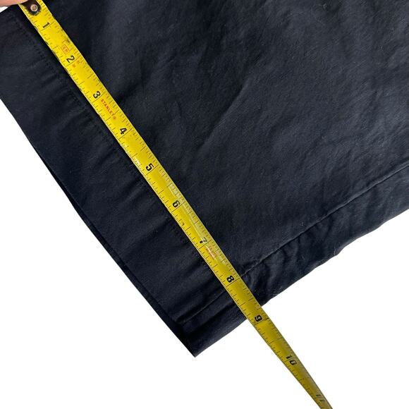 Athleta Paradise Cargo Pants XS Black Linen Blend Wide Leg Utility - Picture 5 of 9